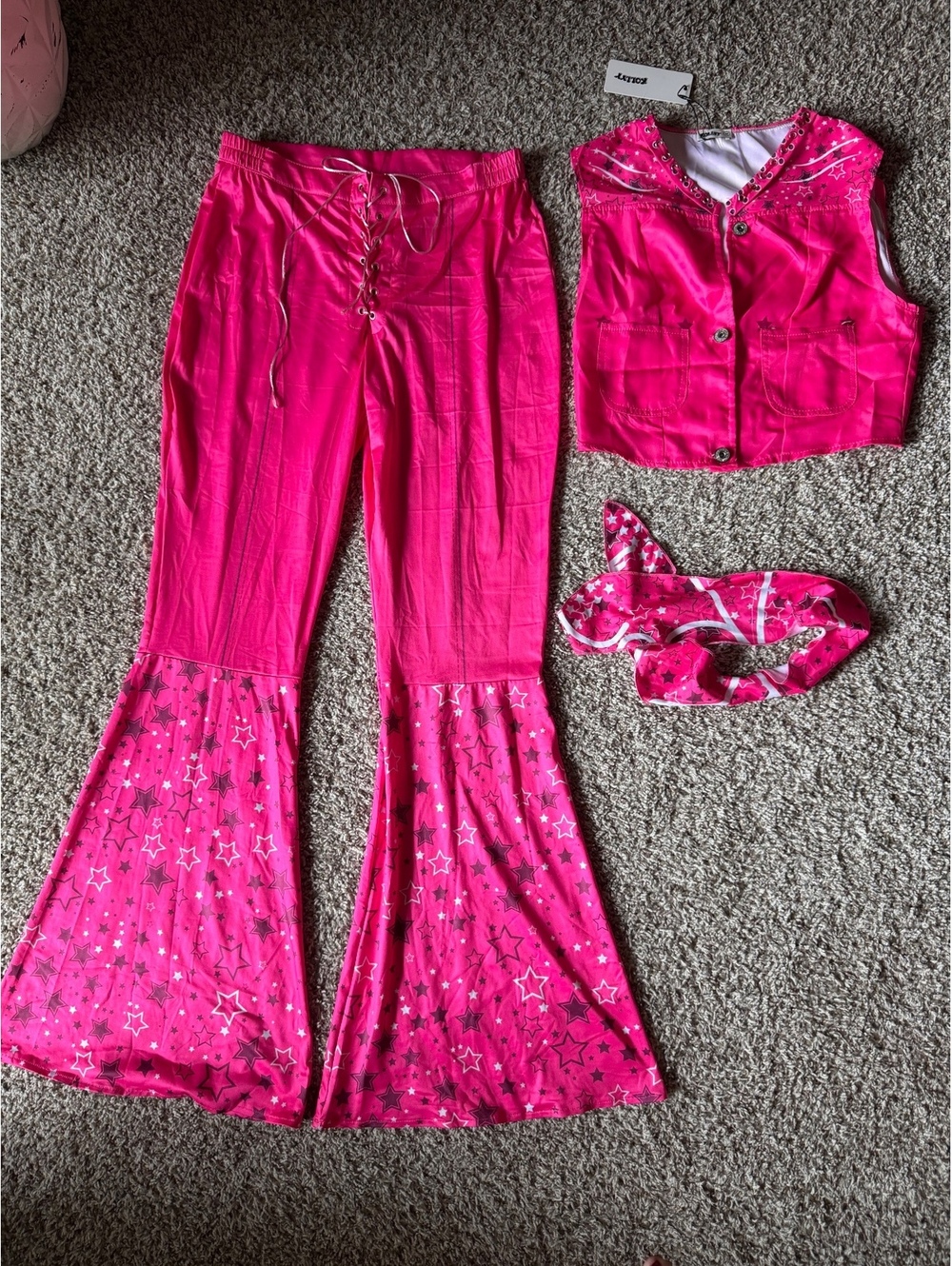 Western Barbie 3-Piece Costume (M)